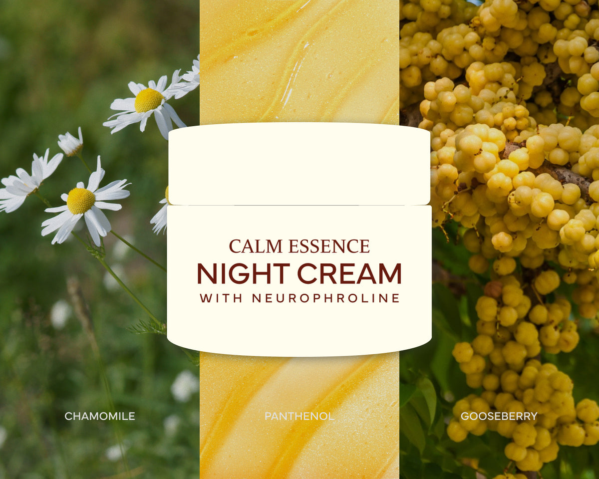 SCINQ Calm Essence Night Cream With Neurophroline  